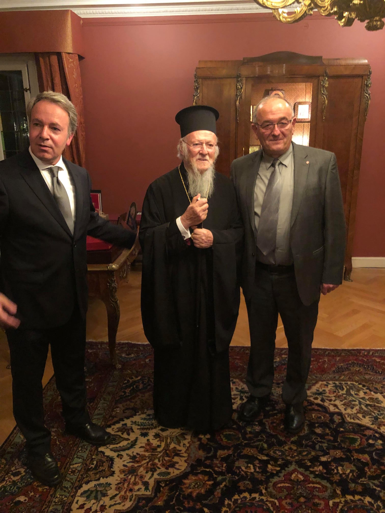 Οικουμενικό Πατριάρχη Κωνσταντινουπόλεως κ.κ. Βαρθολομαίο 2a